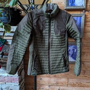 Eddie Bauer down shooting style jacket